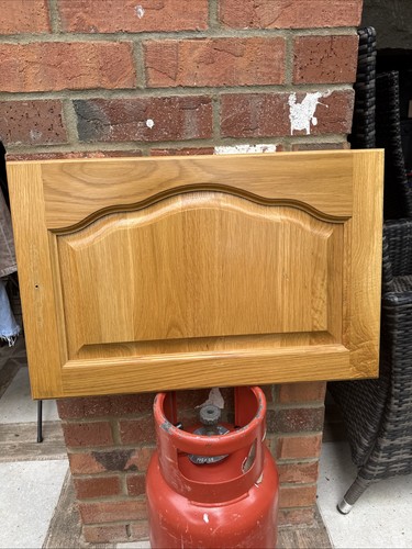Solid oak door 600 - solid, wide