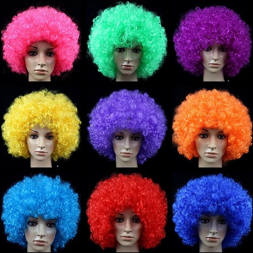Curly afro fancy - fancy, wigs
