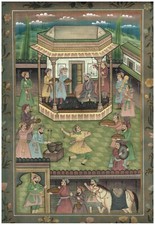 Hand Miniature Painting Of