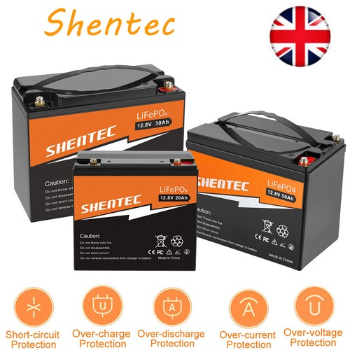 Lifepo4 battery 12v 50ah 100ah - 12v,