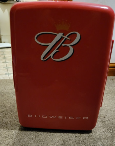 Red budweiser fridgemaster - red,
