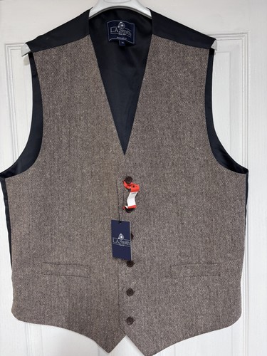 L.A.Smith tweed waistcoat
