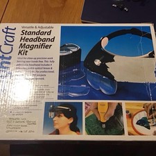 Lightcraft Head Magnifier with Adjustable Lenses See Info for Details Used