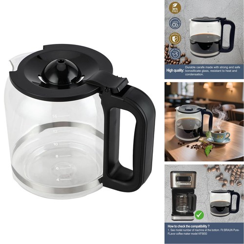 Cup glass carafe - 14,