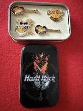 Hard Rock Cafe - Kuala Lumpur.  4 Pins in Tin. 