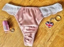 Womens Underwear Pink satin