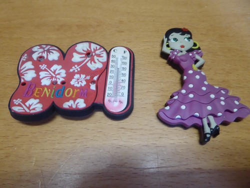 Old fridge magnets 1 - 2,