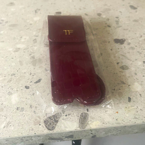 Tom ford burgundy leather - ford,
