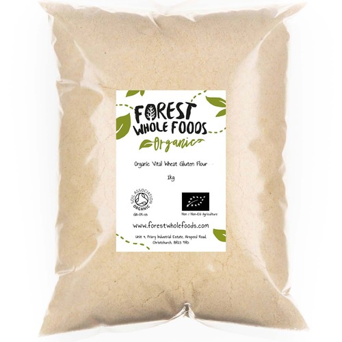 Organic vital wheat gluten - organic,