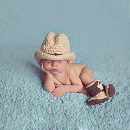 Baby photo prop lovely cowboy - baby,