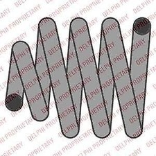 Kyb rear axle suspension coil - suspension,