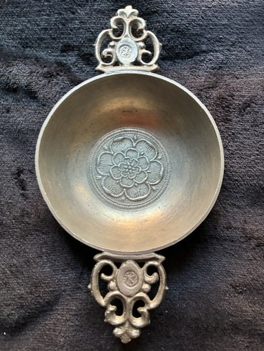 Vintage swiss pewter twin - pewter,