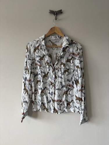 Safari animal print - print, shirt