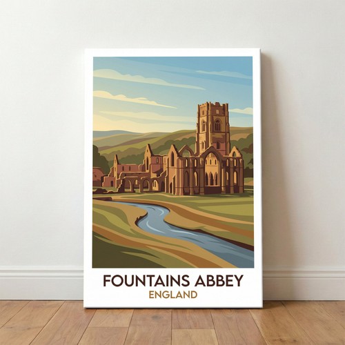 Fountains abbey england - fountains,