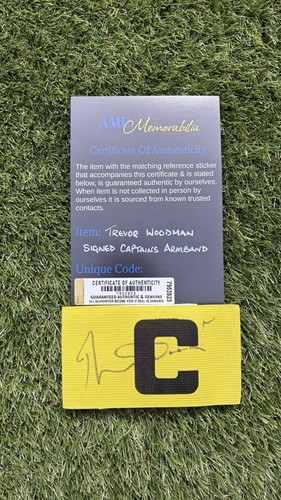 Trevor woodman signed - woodman,