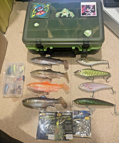 Selection used pike lures - used, +