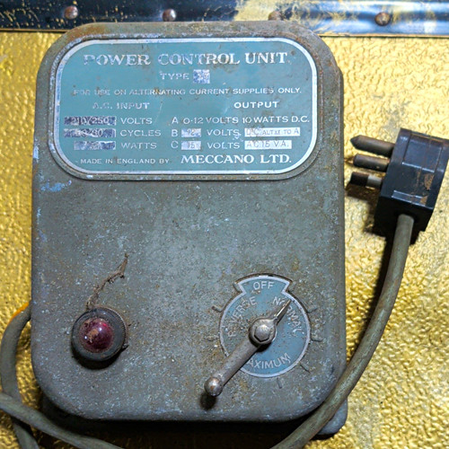 Meccano ltd power control - control, unit