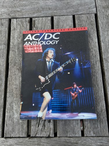 Guitar tablature book - ac/dc,