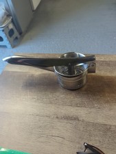 Lemon Squeezer Fruit Press - Stainless Steel Mash  Kitchen Tool for Smooth Veg