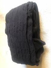 3 x 10-12 years black cable knit ribbed girls childrens tights .