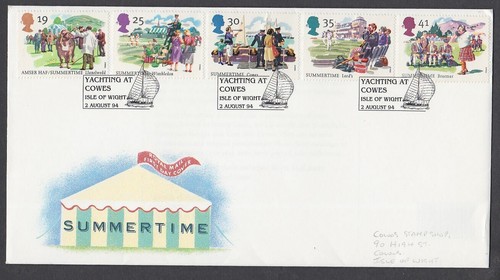 Great britain 1994 fdc - great,