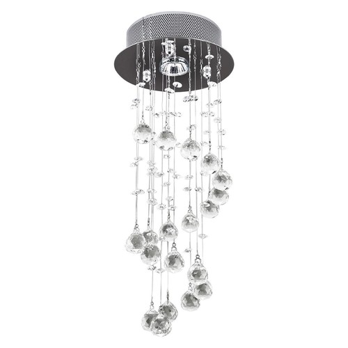 Homcom crystal ceiling light - ceiling,
