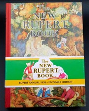 1938 The New Rupert Book Facsimile Rupert Bear Annual Daily Express 1989