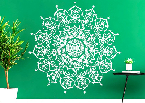 Stunning ornate mandala wall - ornate,