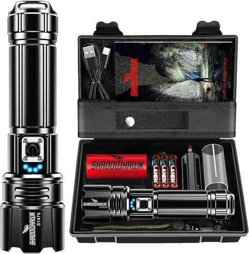 Shadowhawk rechargeable torch - rechargeable,