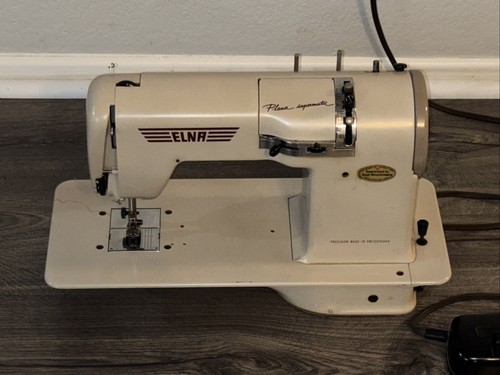 Elna supermatic sewing machine - supermatic,