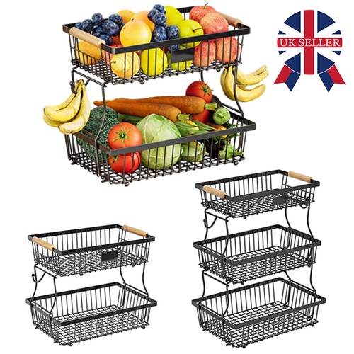 Tier metal fruit basket - tier,