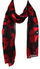 Ladies Womens Girls Red Poppy