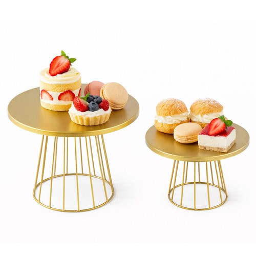 Metal cake stand - metal, of