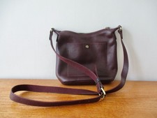 White Stuff Dark Plum Leather