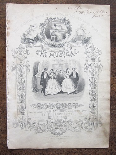 C1845 drawing room mazurca - drawing,