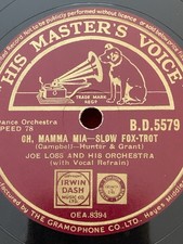 78rpm HMV BD5579 Joe Loss