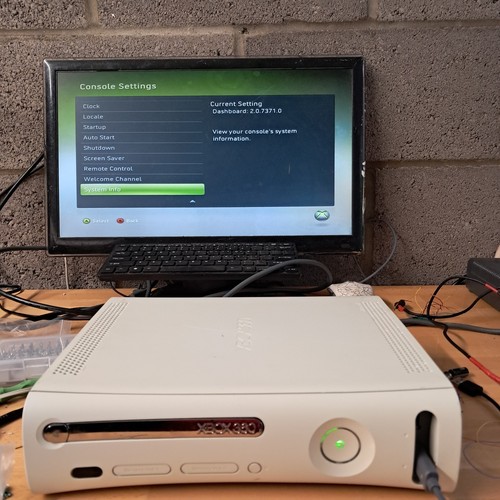 Microsoft xbox 360 white xenon - 360,
