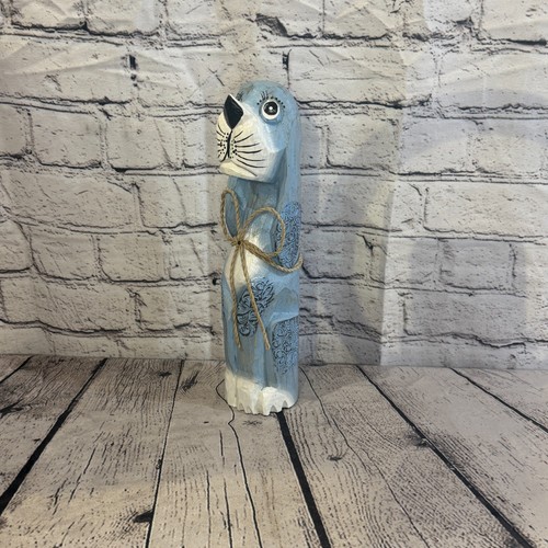 30cm light blue wooden - light,