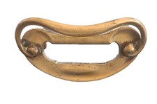 1890s ANTIQUE BRASS LETTERBOX