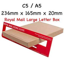 50 x Large Letter Boxes Royal
