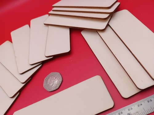 Wood rectangle 5cm craft - rectangle,