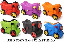 Kids ride suitcase trolly - ,