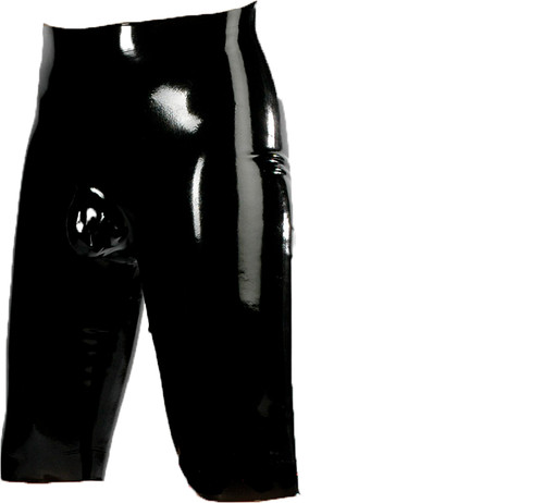 Rubber latex shorts - rubber,