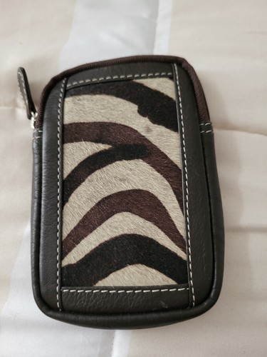 Osprey dark brown leather coin - dark,