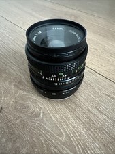 Canon FD 50mm F1.8 Manual