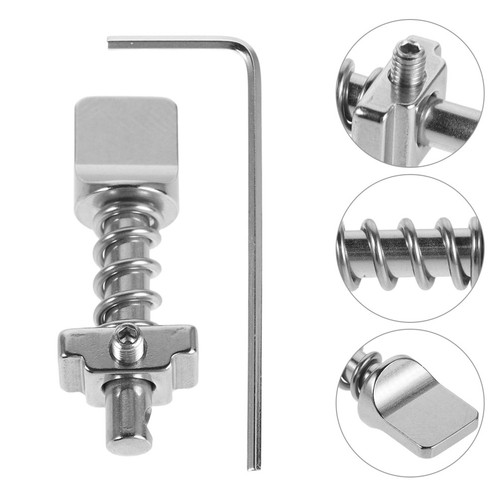 Stainless steel spring screw - steel,