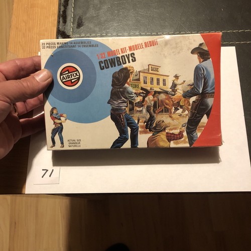 Airfix model cowboys 32 - model, 1/32