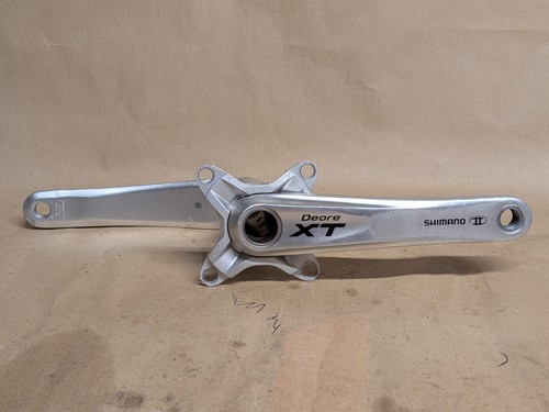 Shimano deore cranks silver - shimano, xt