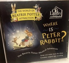 Beatrix Potter WHERE IS PETER RABBIT Musical Show Cast CD Steven Edis Windermere