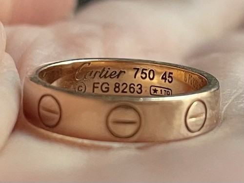 Cartier love ring size - ring, (3.5